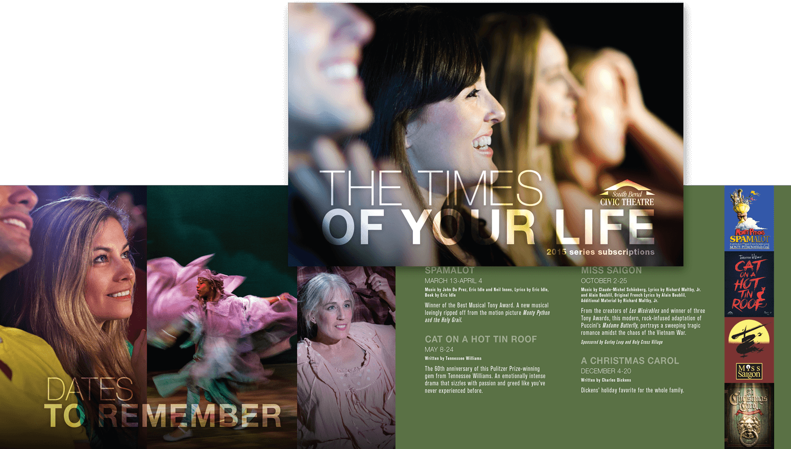 South Bend Civic Theatre <strong>Subscription Brochure</strong>
